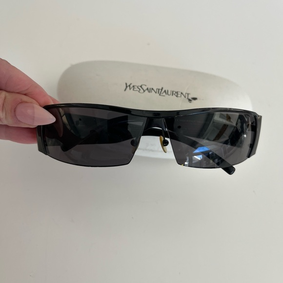 Auth VTG YVES SAINT LAURENT Sunglasses 6023 main image 7